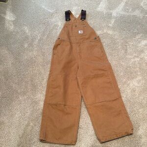 Carhartt youth bib overalls. Size 10